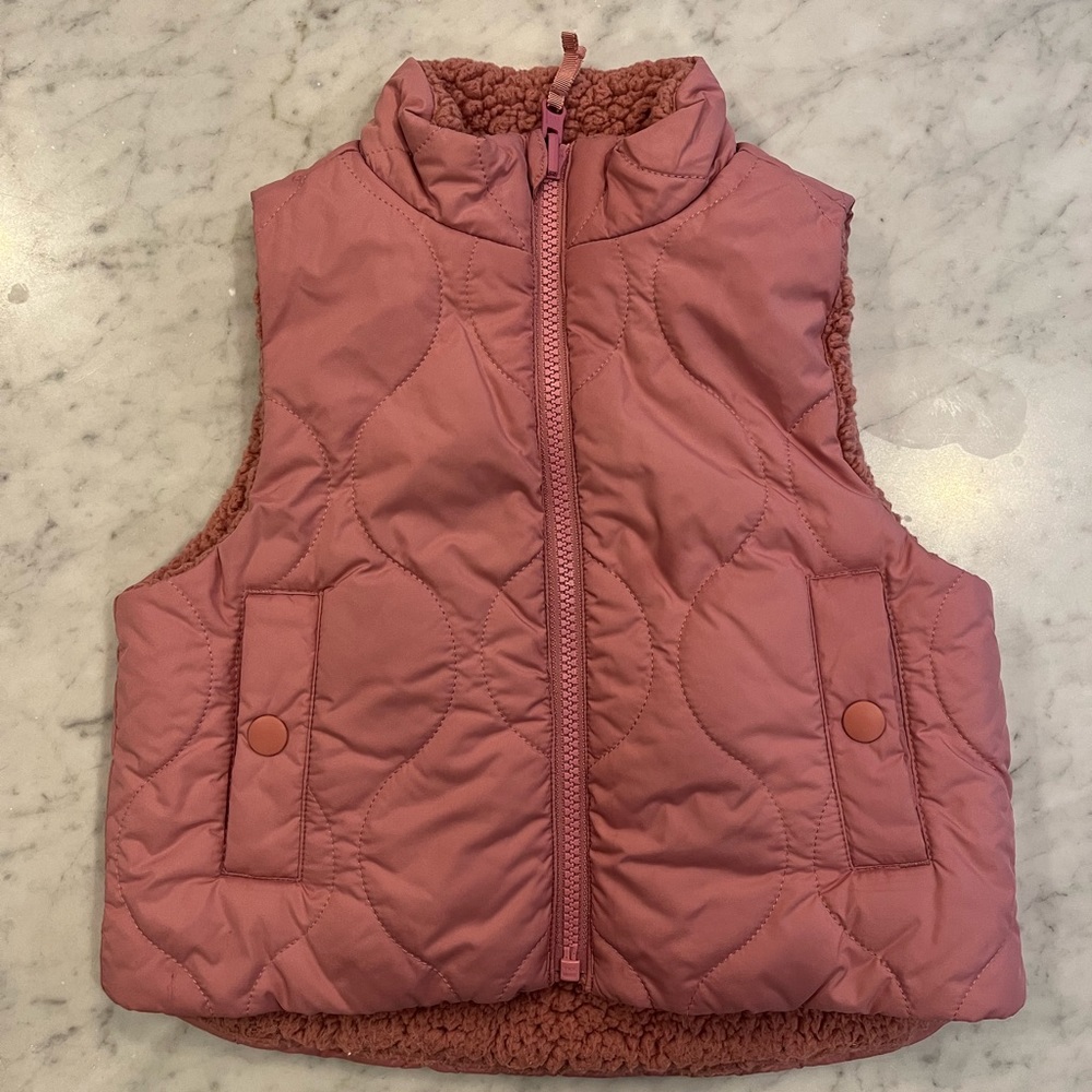 J.Crew Crewcuts Toddler Reversible Vest in Pink - Size XXS (equivalent to 2T)